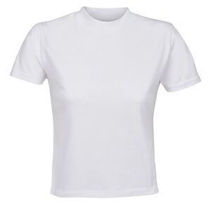 SOLS Womens/Ladies Lilia Low Cropped T-Shirt / White